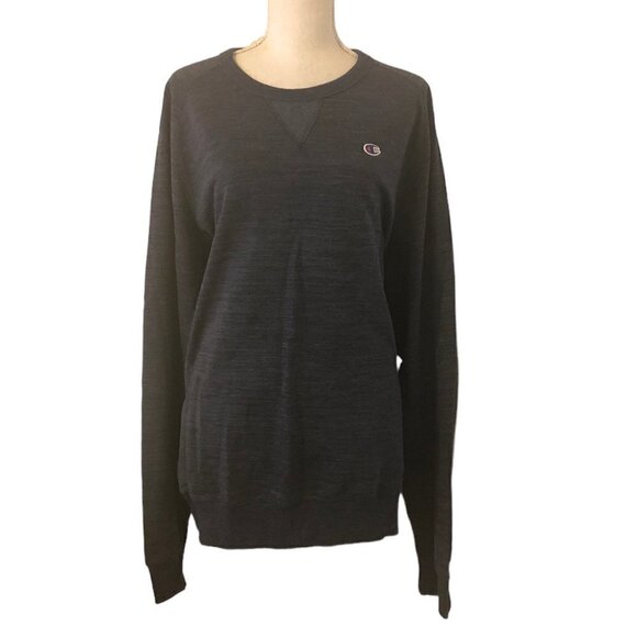 CHAMPION Sweatshirt Men’s Size XXL Blue Crewneck Plus Long Sleeve Athleisure - Picture 1 of 9